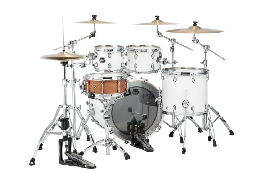 MAPEX IT SR529XURM SATURN NEW ROCK FAST 4 PEZZI SATIN WHITE - immagine 3