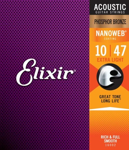 ELIXIR 16002 ACOUSTIC PHOSPHOR BRONZE NANOWEB