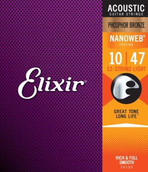 ELIXIR 16152 ACOUSTIC PHOSPHOR BRONZE NANOWEB