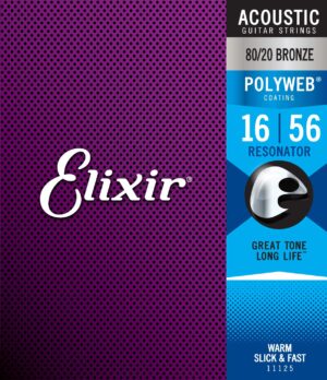 ELIXIR 11125 ACOUSTIC 80/20 BRONZE POLYWEB