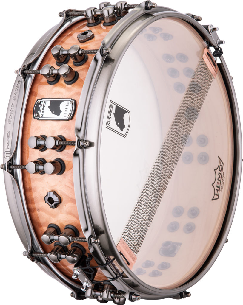MAPEX IT BPDLMH4460LPW RULLANTE BLACK PANTHER DESIGN LAB VERSATUS 14X4,625 RUSS MILLER - immagine 4