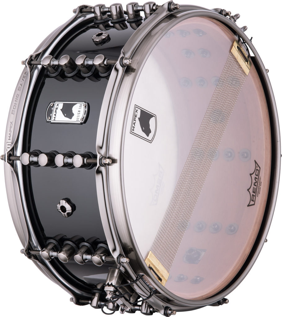 MAPEX IT BPDLMH4600LPB RULLANTE BLACK PANTHER DESIGN LAB MAXIMUS 14X6 JEFF HAMILTON - immagine 3