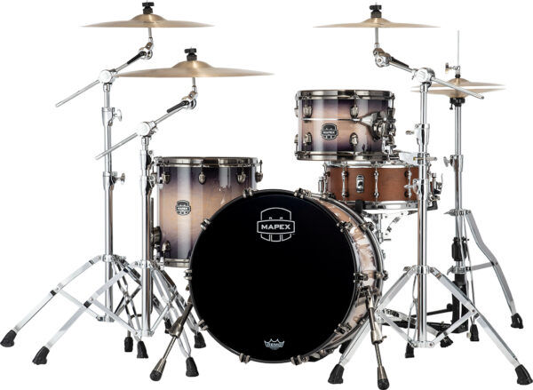 MAPEX IT SE401XHBPZ SATURN EVOLUTION HYBRID STRAIGHT AHEAD 3 PEZZI EXOTIC VIOLET BURST - immagine 2