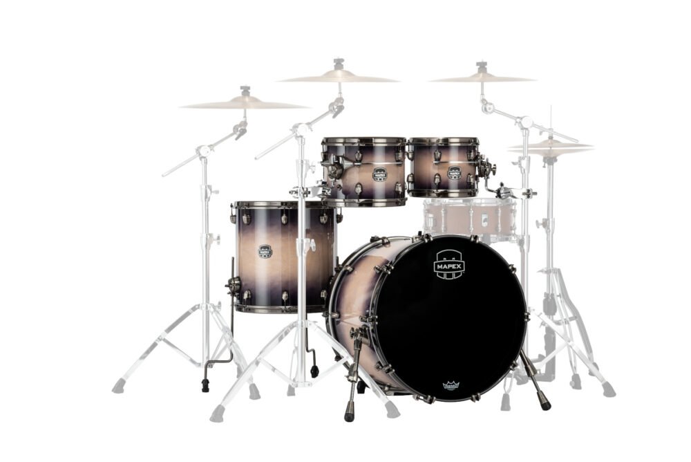 MAPEX IT SE529XBBPZ SATURN EVOLUTION BIRCH ROCK 4 PEZZI EXOTIC VIOLET BURST