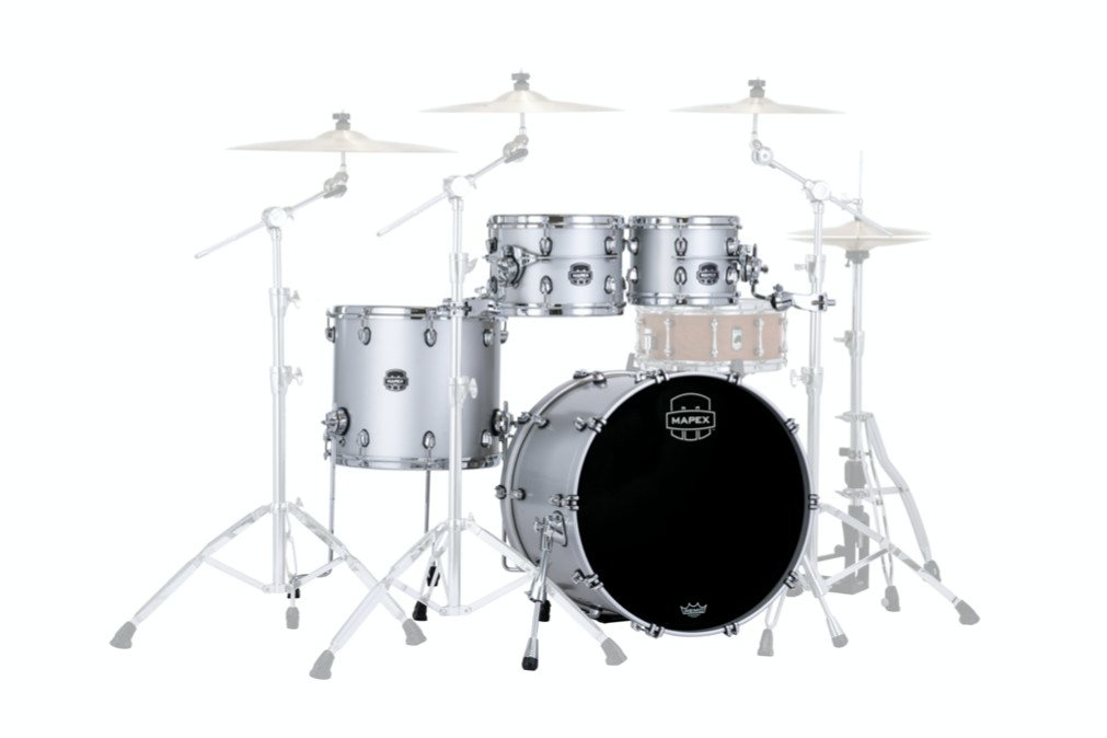 MAPEX IT SE529XMPD SATURN EVOLUTION MAPLE ROCK 4 PEZZI IRIDIUM SILVER