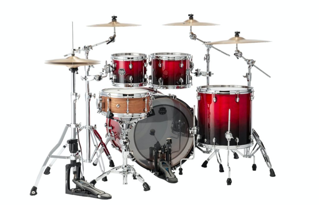 MAPEX IT SR529XRQ SATURN NEW ROCK 4 PEZZI SCARLET FADE - immagine 3