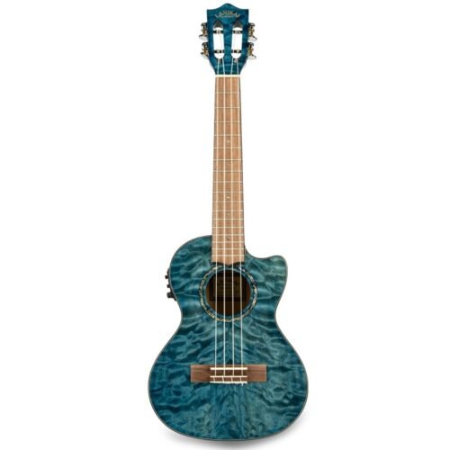 LANIKAI IT QM-BLCET - UKULELE TENORE QUILTED MAPLE - immagine 3