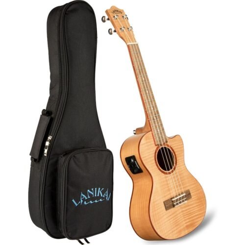 LANIKAI IT FM-CET - UKULELE TENORE FLAME MAPLE - immagine 2