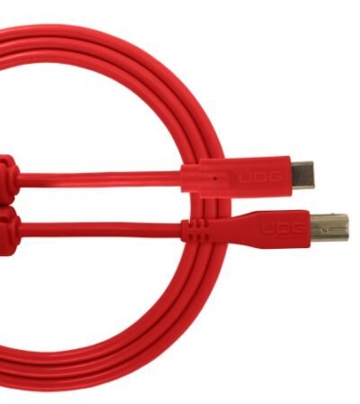 UDG U96001RD - ULTIMATE AUDIO CABLE USB 2.0 C-B RED STRAIGHT 1