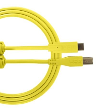 UDG U96001YL - ULTIMATE AUDIO CABLE USB 2.0 C-B YELLOW STRAIGHT 1