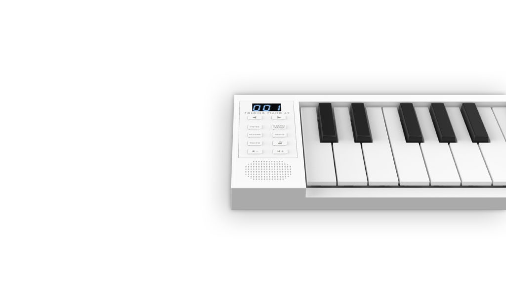 CARRY ON CARRY-ON-FP49 - KEY FOLDING PIANO - BIANCO - immagine 4