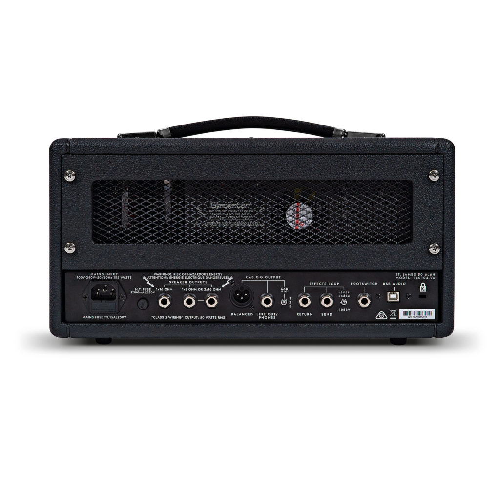 BLACKSTAR ST. JAMES 50 6L6H - BLACK - immagine 3