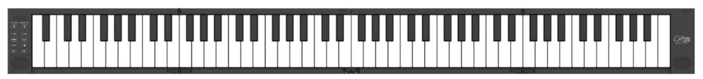 CARRY ON CARRY-ON-FP88-BK - KEY FOLDING PIANO - NERO - immagine 2