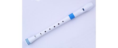 NUVO ITALIA SOPRANO RECORDER-DITEGGIATURA BAROCCA (BIANCO/BLU)