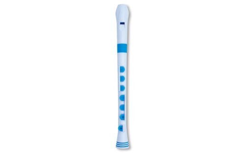 NUVO ITALIA RECORDER+ -DITEGGIATURA BAROCCA (BIANCO/BLU)