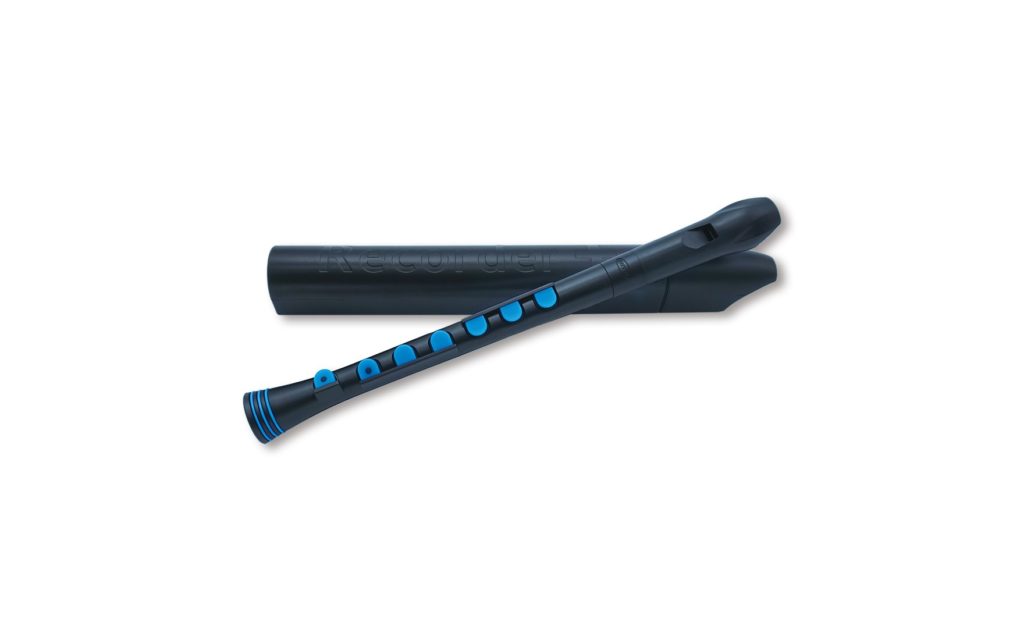 NUVO ITALIA RECORDER+ -DITEGGIATURA BAROCCA (NERO/BLU) - immagine 2