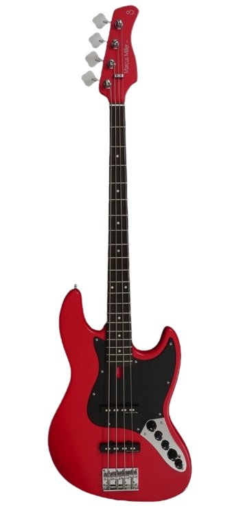 MARCUS MILLER V3-4 (2ND GEN) RED SATIN