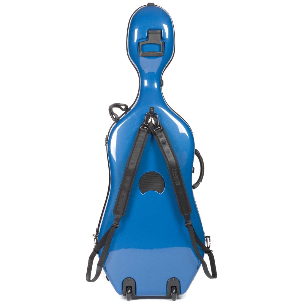 BAM ITALIA 1002NWB CUSTODIA NEWTECH PER VIOLONCELLO - RUOTE - BLUE - immagine 2