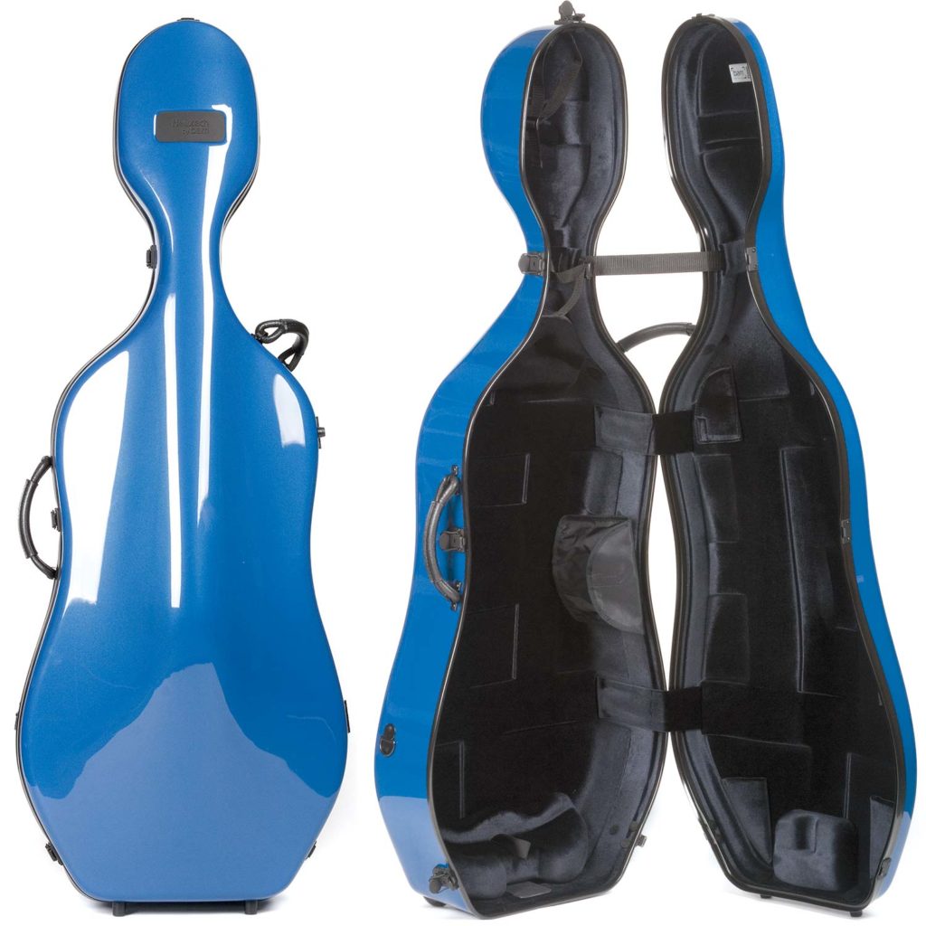 BAM ITALIA 1002NWB CUSTODIA NEWTECH PER VIOLONCELLO - RUOTE - BLUE - immagine 4
