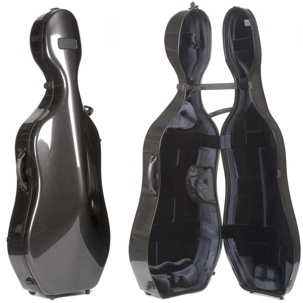 BAM ITALIA 1002NWN CUSTODIA NEWTECH PER VIOLONCELLO - RUOTE - BLACK - immagine 2