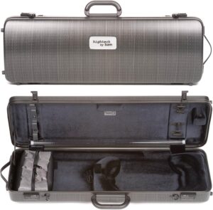 BAM ITALIA 2001XLLB CUSTODIA HIGHTECH OBLONG PER VIOLINO - BLACK LAZURE