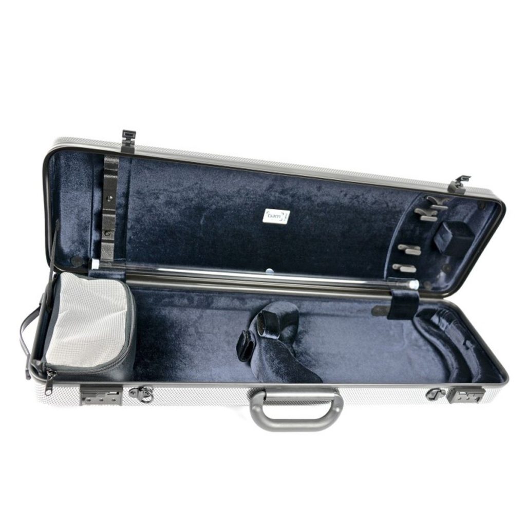 BAM ITALIA 2001XLS CUSTODIA HIGHTECH OBLONG PER VIOLINO - METALLIC SILVER - immagine 2