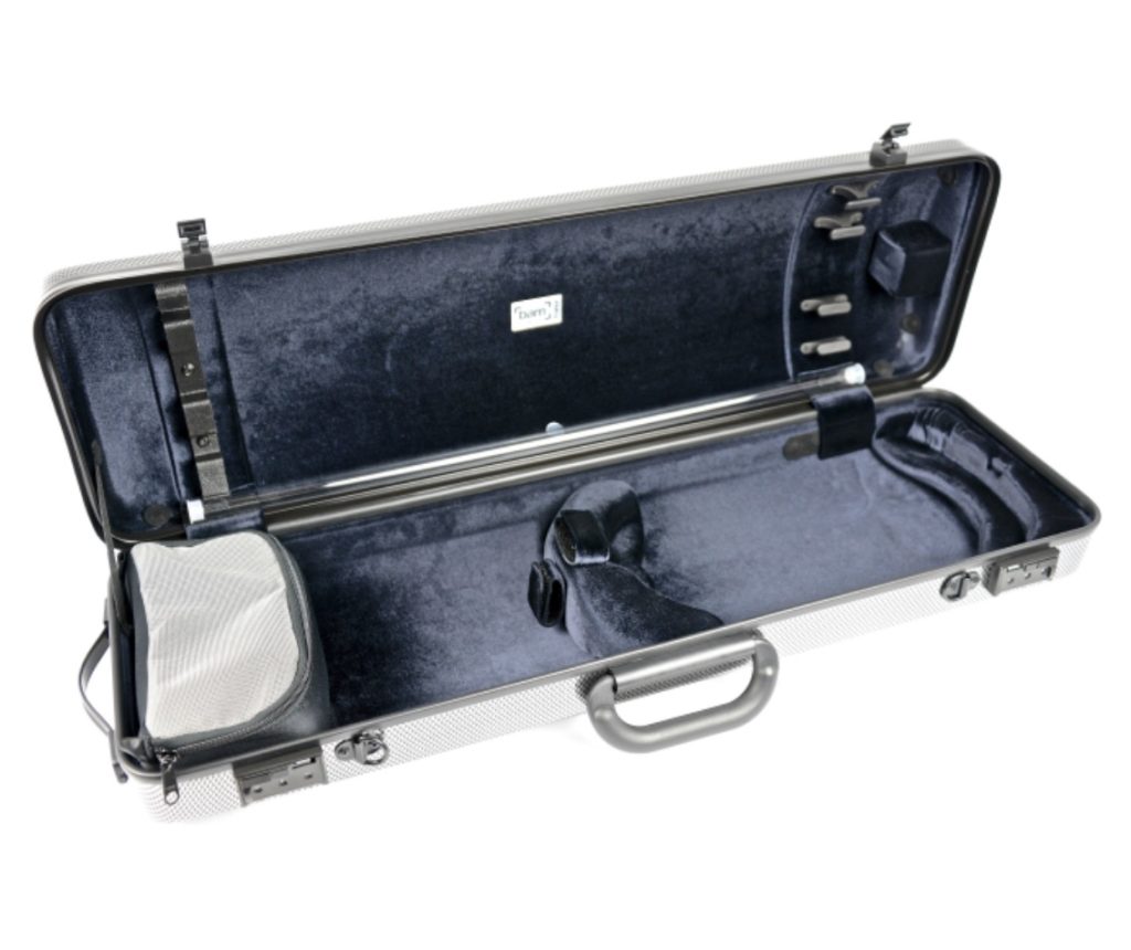 BAM ITALIA 2001XLSC CUSTODIA HIGHTECH OBLONG PER VIOLINO - SILVER CARBON - immagine 3
