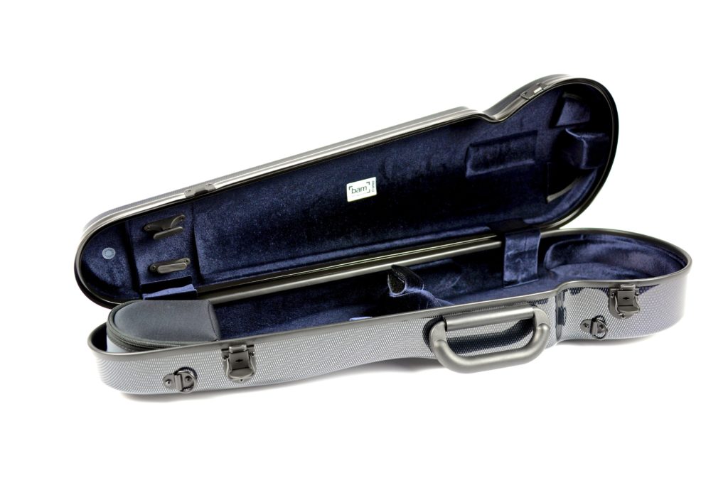 BAM ITALIA 2002XLC CUSTODIA HIGHTECH CONTOURED PER VIOLINO - BLACK CARBON - immagine 3