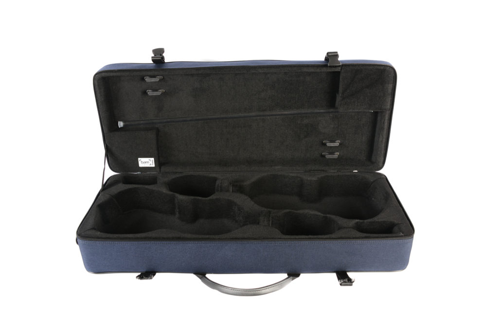 BAM ITALIA 2005SM CUSTODIA CLASSIC PER DUE VIOLINOI - NAVY BLUE - immagine 3