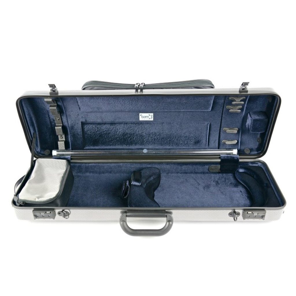 BAM ITALIA 2011XL CUSTODIA HIGHTECH OBLONG PER VIOLINO POCKET - METALLIC SILVER - immagine 2