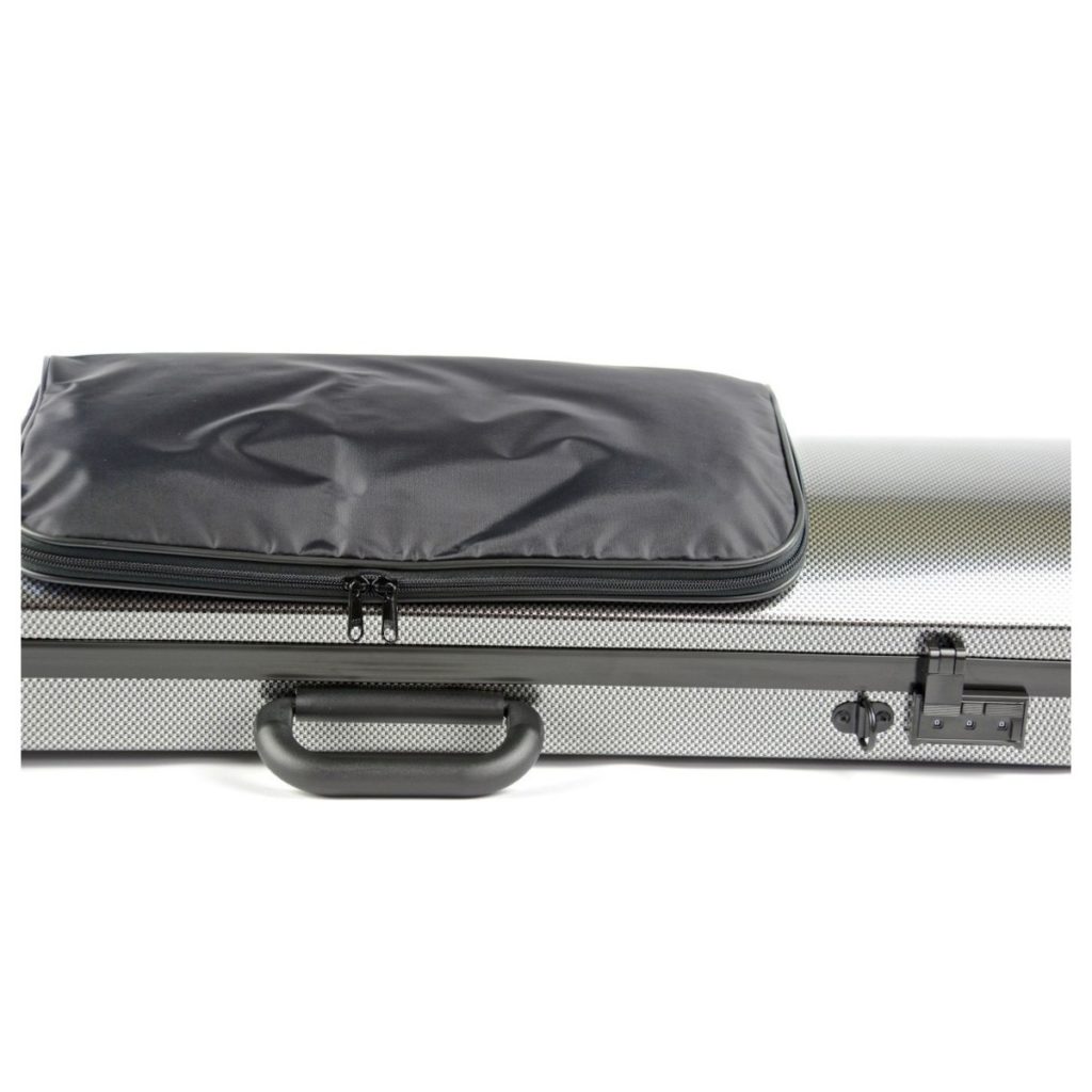 BAM ITALIA 2011XL CUSTODIA HIGHTECH OBLONG PER VIOLINO POCKET - METALLIC SILVER - immagine 3
