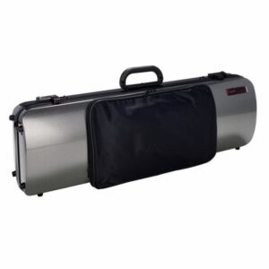 BAM ITALIA 2011XLSC CUSTODIA HIGHTECH OBLONG PER VIOLINO POCKET - SILVER CARBON