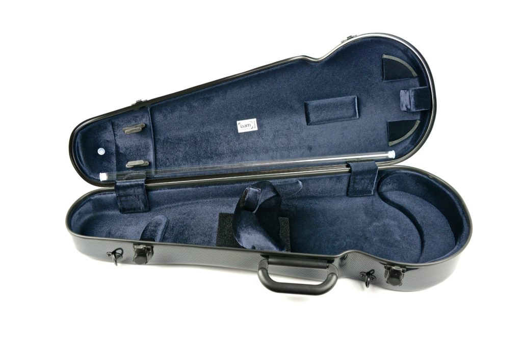 BAM ITALIA 2200XLC CUSTODIA HIGHTECH CONTOURED PER VIOLA - BLACK CARBON - immagine 3