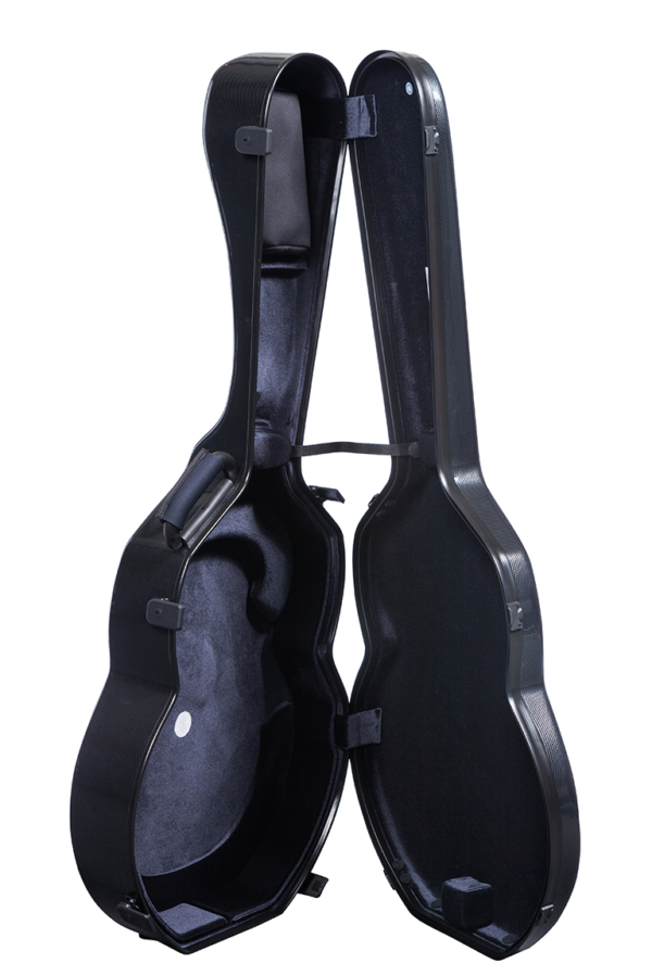 BAM ITALIA 8006XLC CUSTODIA HIGHTECH PER CHITARRA ARCH TOP 17 - BLACK CARBON - immagine 2
