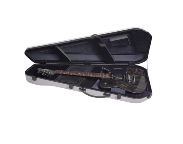 BAM ITALIA 8100SGC CUSTODIA CREW REGOLABILE PER CHITARRA ELETTRICA - LIGHT GREY - immagine 2