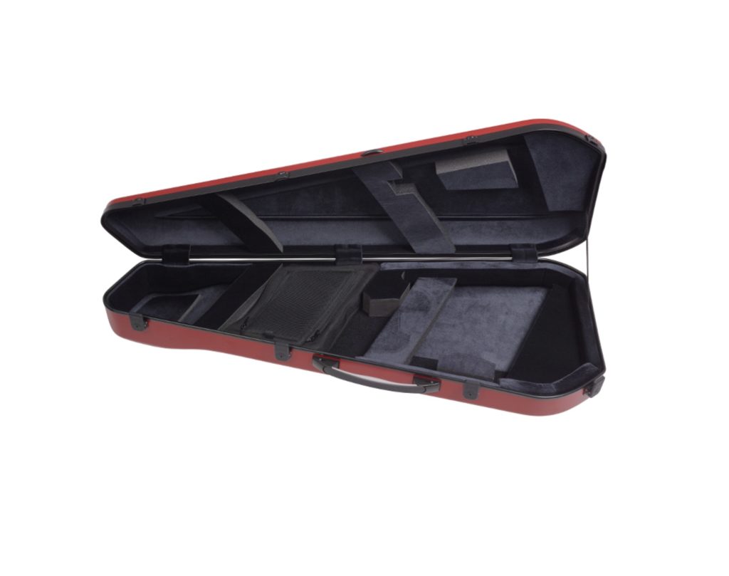 BAM ITALIA 8100SRG CUSTODIA CREW REGOLABILE PER CHITARRA ELETTRICA - POMEGRANATE RED - immagine 4