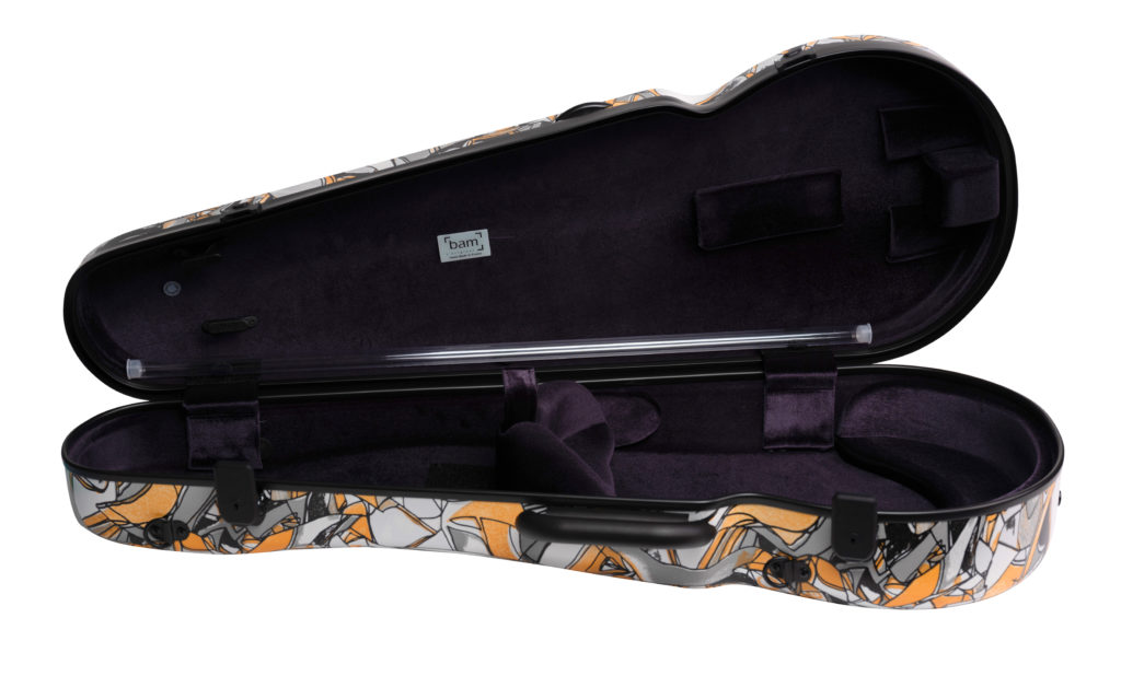 BAM ITALIA CUB2200XLN CUSTODIA HIGHTECH CUBE CONTOURED PER VIOLA - LIMITED EDITION - immagine 3
