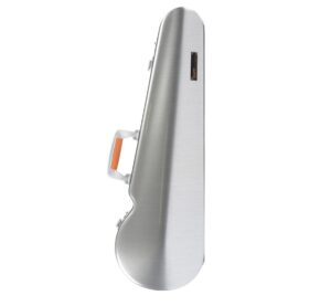 BAM ITALIA DEF2002XLA CUSTODIA HIGHTECH LA DEFENSE CONTOURED PER VIOLINO - BRUSHED ALUMINUM
