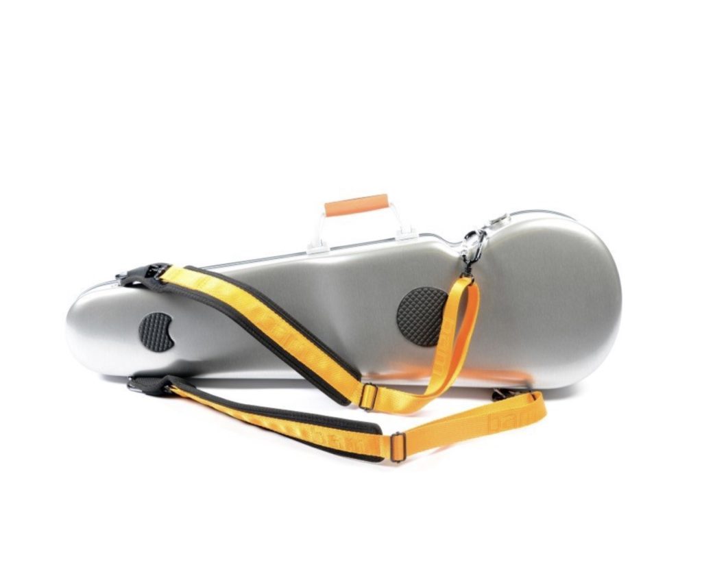 BAM ITALIA DEF2002XLA CUSTODIA HIGHTECH LA DEFENSE CONTOURED PER VIOLINO - BRUSHED ALUMINUM - immagine 2