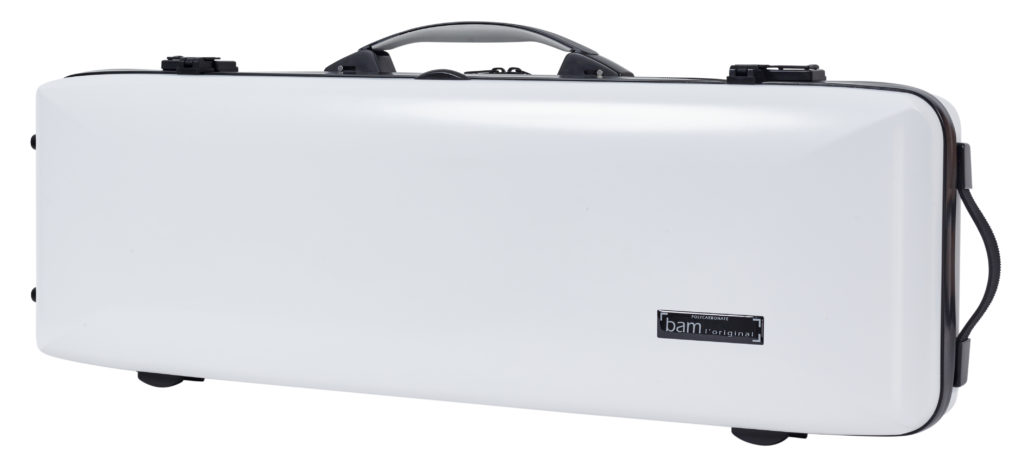 BAM ITALIA ICE2018XLWN CUSTODIA HIGHTECH ICE SUPREME OBLONG PER VIOLINO - WHITE - BLACK VERSION - immagine 3