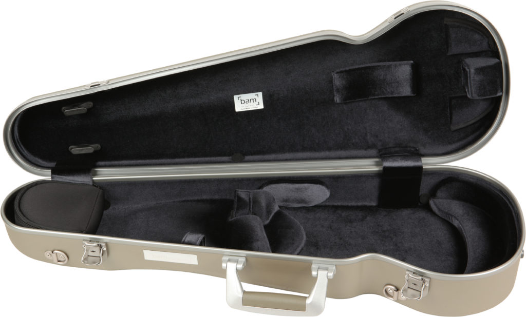 BAM ITALIA OP2002XLCS CUSTODIA HIGHTECH L'OPERA CONTOURED PER VIOLINO - POLICARBONATO - CHAMPAGNE - SILVER - immagine 3