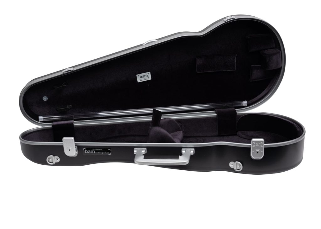 BAM ITALIA OP2200XLNS CUSTODIA HIGHTECH L'OPERA CONTOURED PER VIOLA - POLICARBONATO - BLACK - SILVER - immagine 3