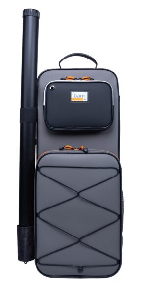 BAM ITALIA PEAK2001SN CUSTODIA PEAK PERFORMANCE COMPACT PER VIOLINO - BLACK & GREY
