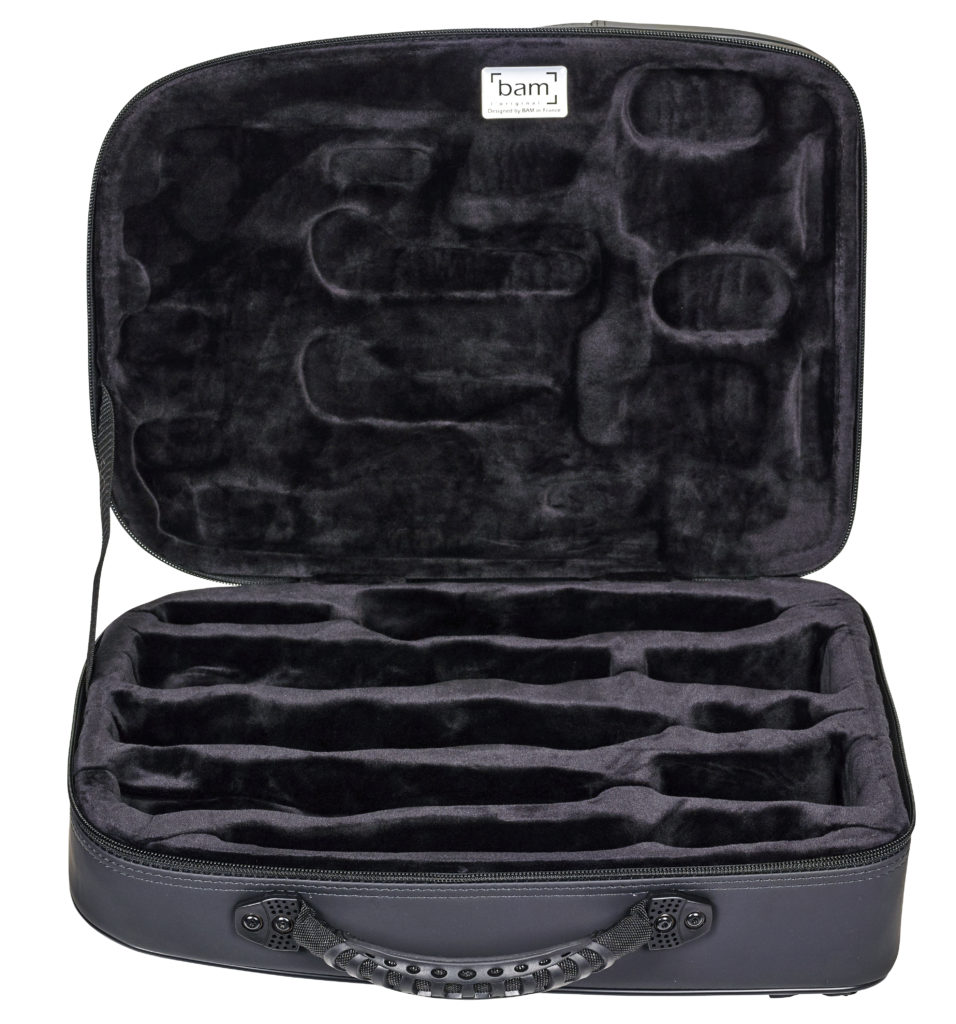 BAM ITALIA PEAK3028SN CUSTODIA ZAINO DOPPIA PEAK PERFORMANCE PER CLARINETTO SIB E LA - BLACK & GREY - immagine 3