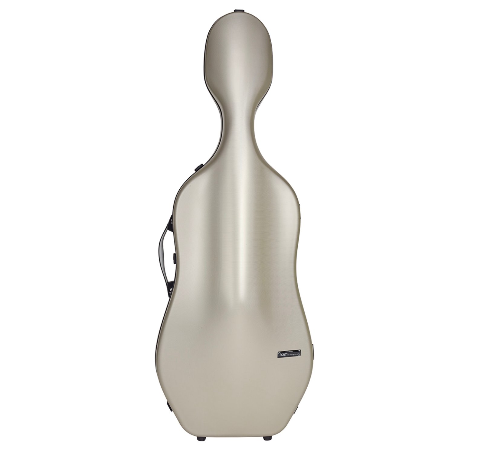 BAM ITALIA SUP1005XLCN CUSTODIA HIGHTECH SUPREME IN POLICARBONATO PER VIOLONCELLO - CHAMPAGNE - BLACK