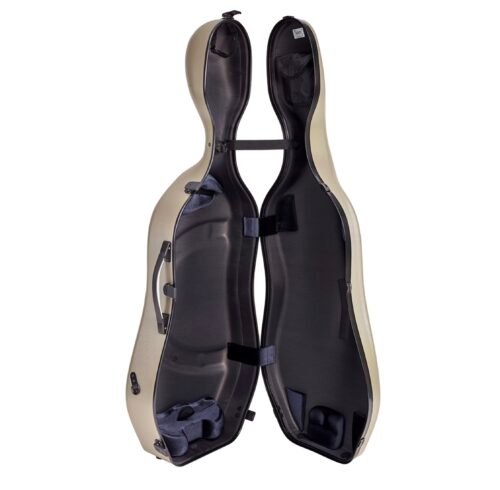 BAM ITALIA SUP1005XLCN CUSTODIA HIGHTECH SUPREME IN POLICARBONATO PER VIOLONCELLO - CHAMPAGNE - BLACK - immagine 4