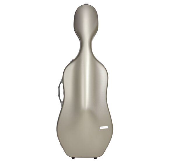 BAM ITALIA SUP1005XLCS CUSTODIA HIGHTECH SUPREME IN POLICARBONATO PER VIOLONCELLO - CHAMPAGNE - SILVER