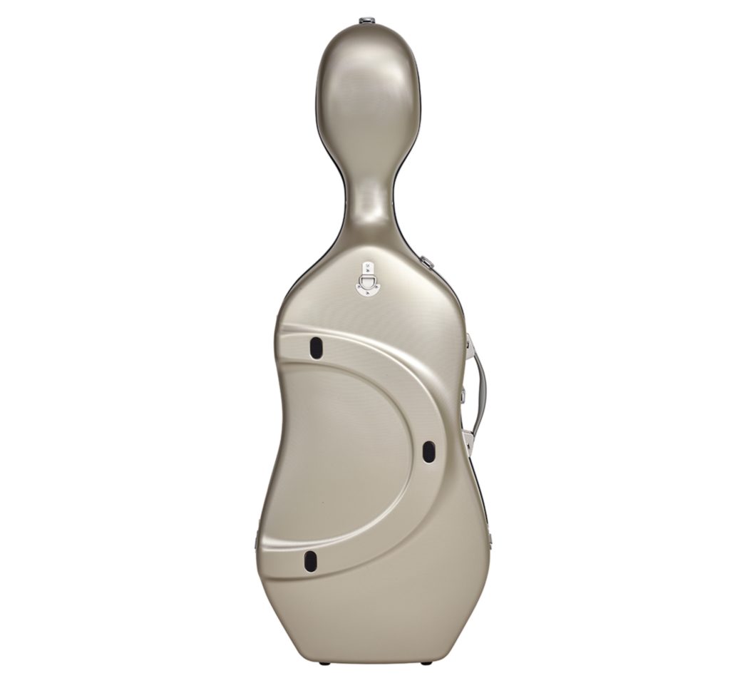 BAM ITALIA SUP1005XLCS CUSTODIA HIGHTECH SUPREME IN POLICARBONATO PER VIOLONCELLO - CHAMPAGNE - SILVER - immagine 2