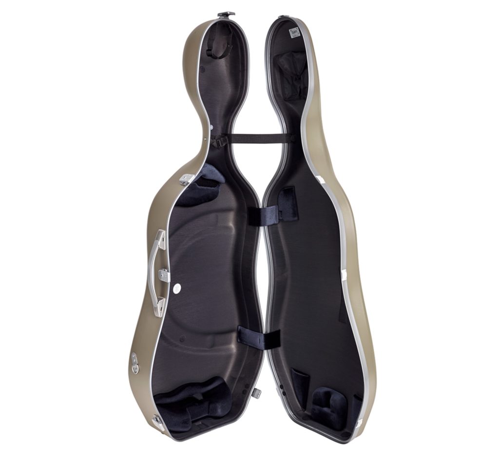BAM ITALIA SUP1005XLCS CUSTODIA HIGHTECH SUPREME IN POLICARBONATO PER VIOLONCELLO - CHAMPAGNE - SILVER - immagine 4