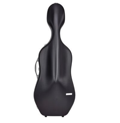 BAM ITALIA SUP1005XLNS CUSTODIA HIGHTECH SUPREME IN POLICARBONATO PER VIOLONCELLO - BLACK - SILVER VERSION